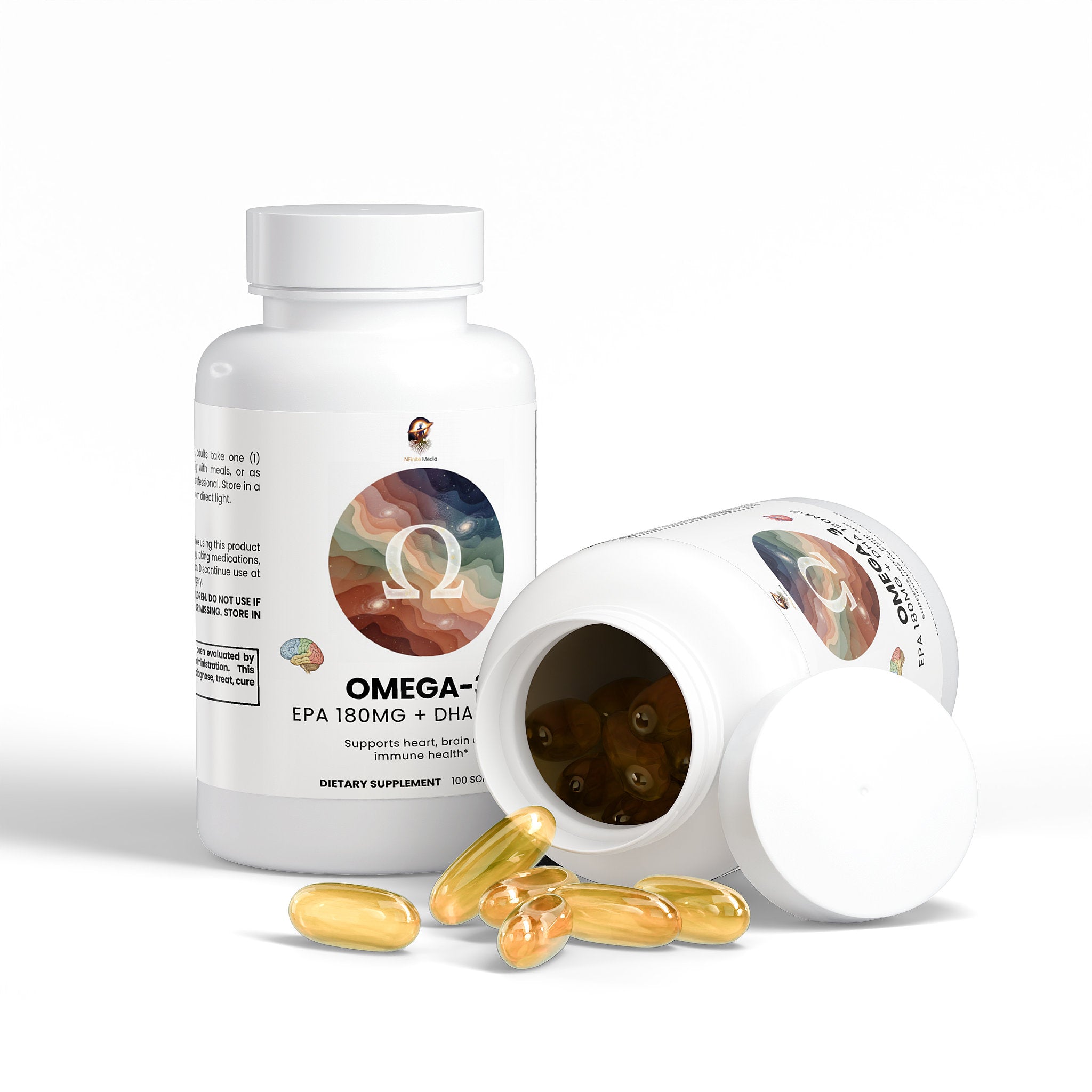 Omega-3 EPA 180mg + DHA 120mg