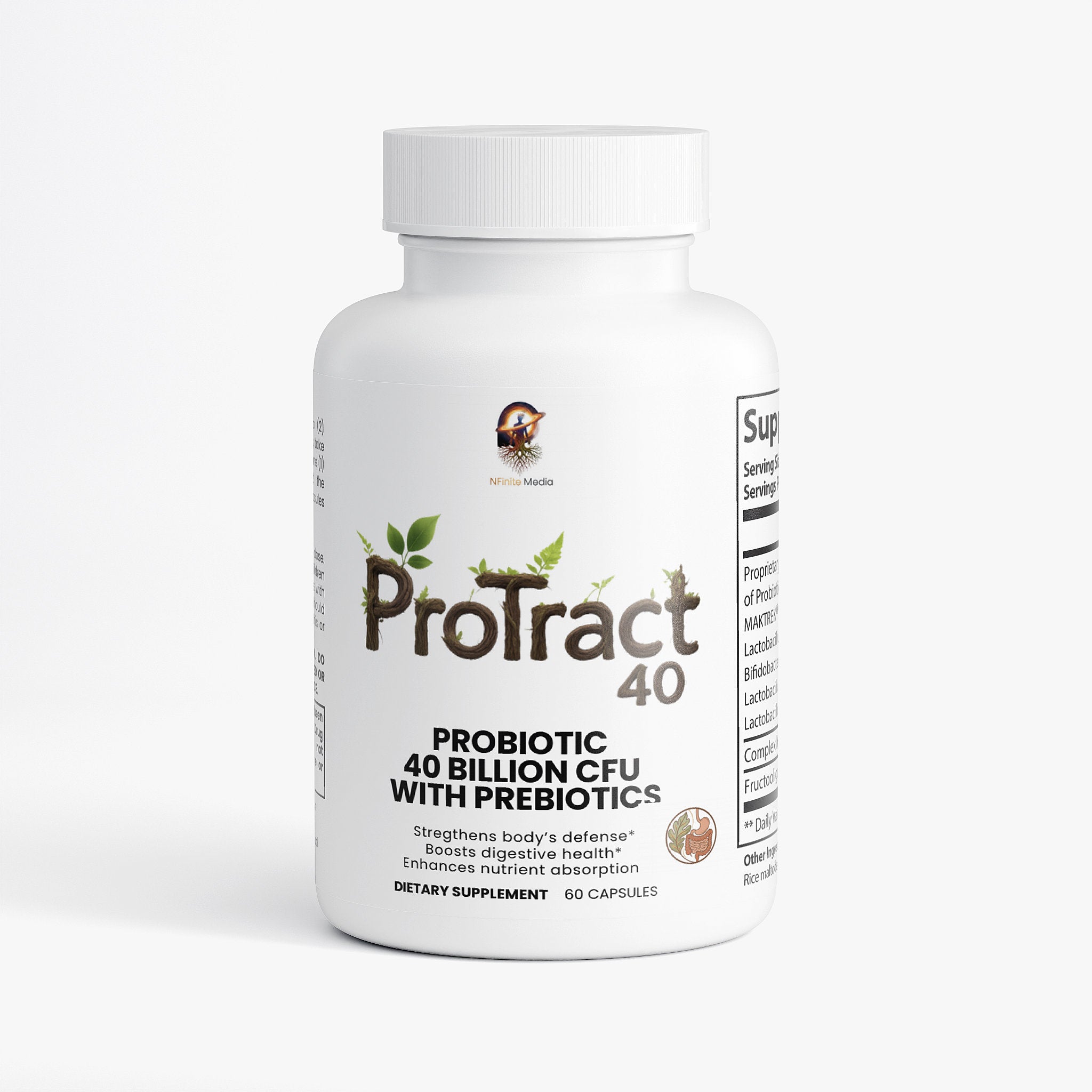 Probiotic 40 Billion with Prebiotics
