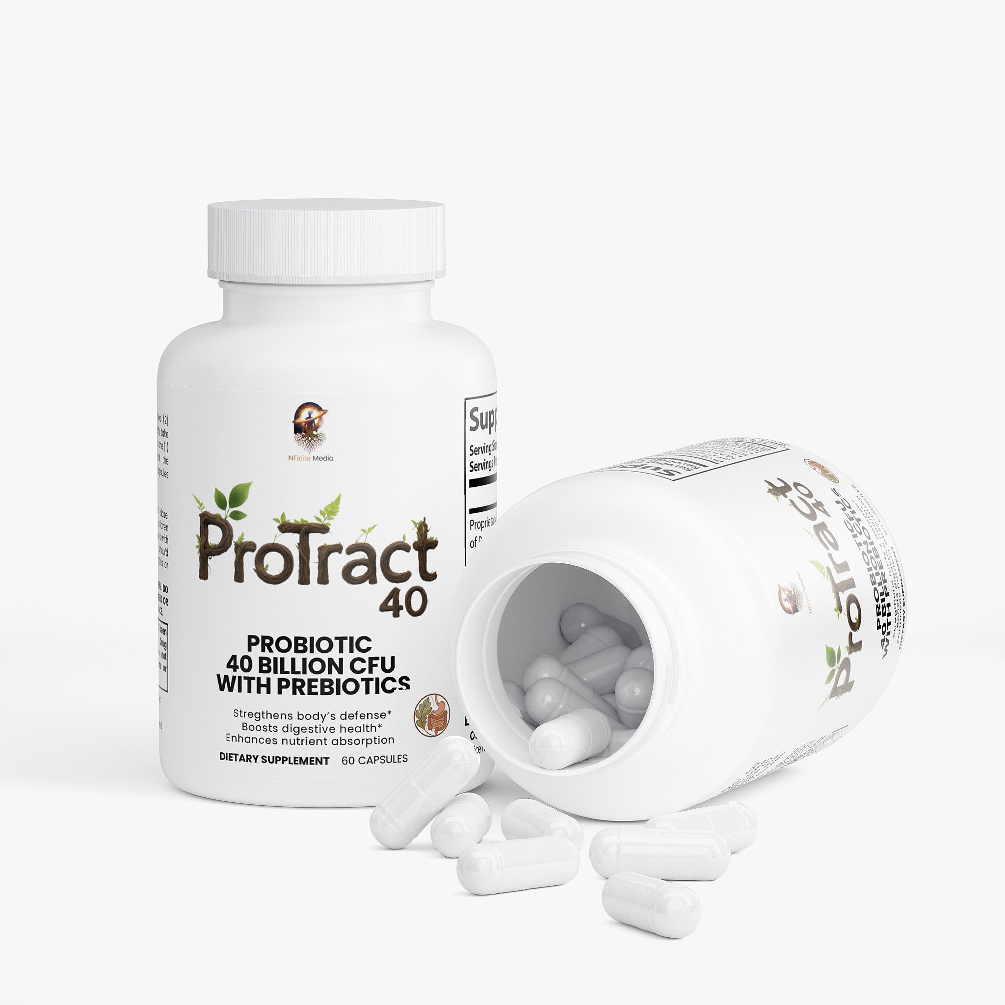 Probiotic 40 Billion with Prebiotics